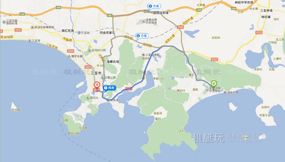 三亞鴻洲國(guó)際游艇會(huì)碼頭